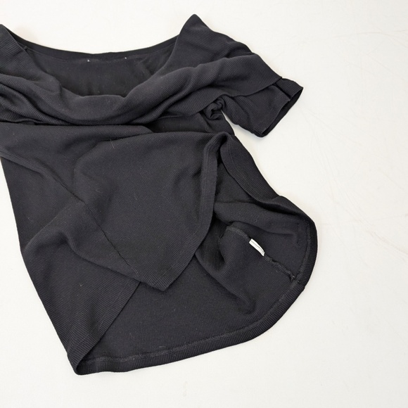 Michael Kors Off-the-Shoulder Top Knit Bardot Asymmetrical - Picture 7 of 9